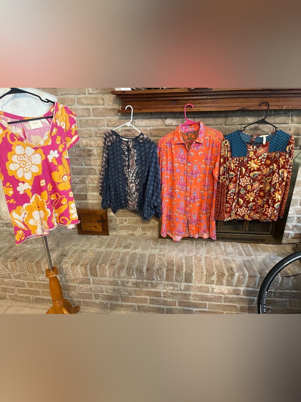 ✨LOT✨ 4 Women’s (M)Top Bundle Anthropologie Maeve Matilda Jane Floral Boho